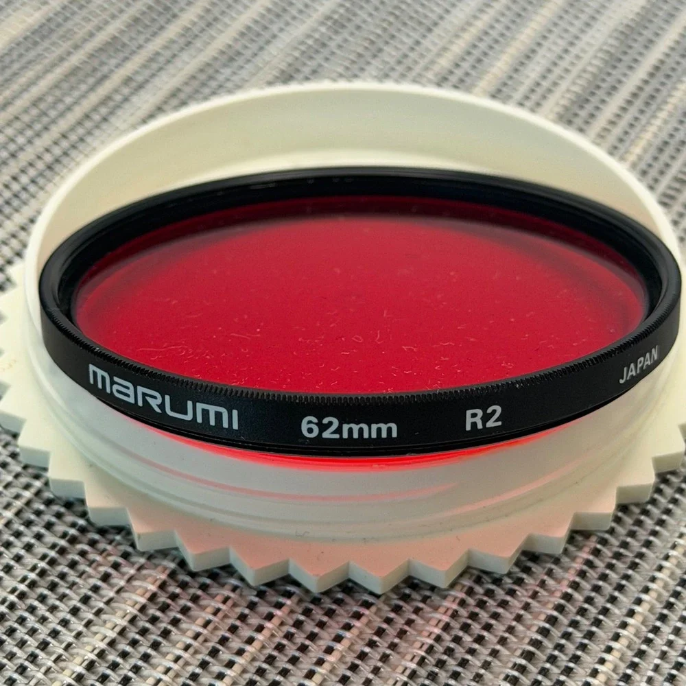 Marumi‎ 62mm R2 Red Filter for Black and White Photography Made in Japan Glass